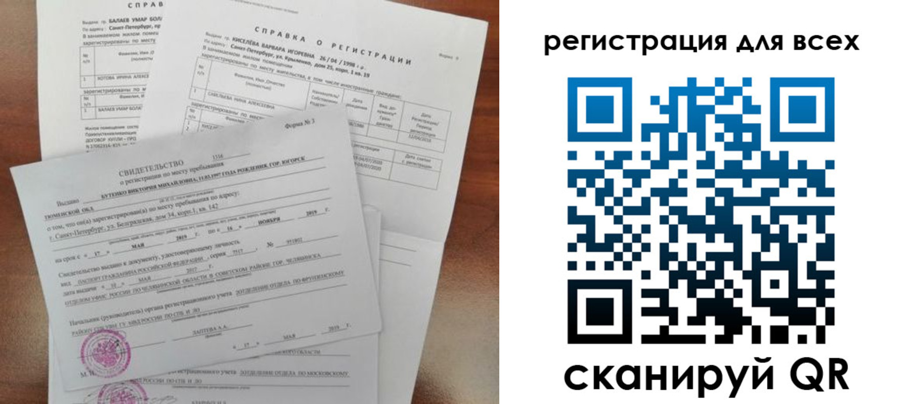 временная регистрация адрес в Московской области